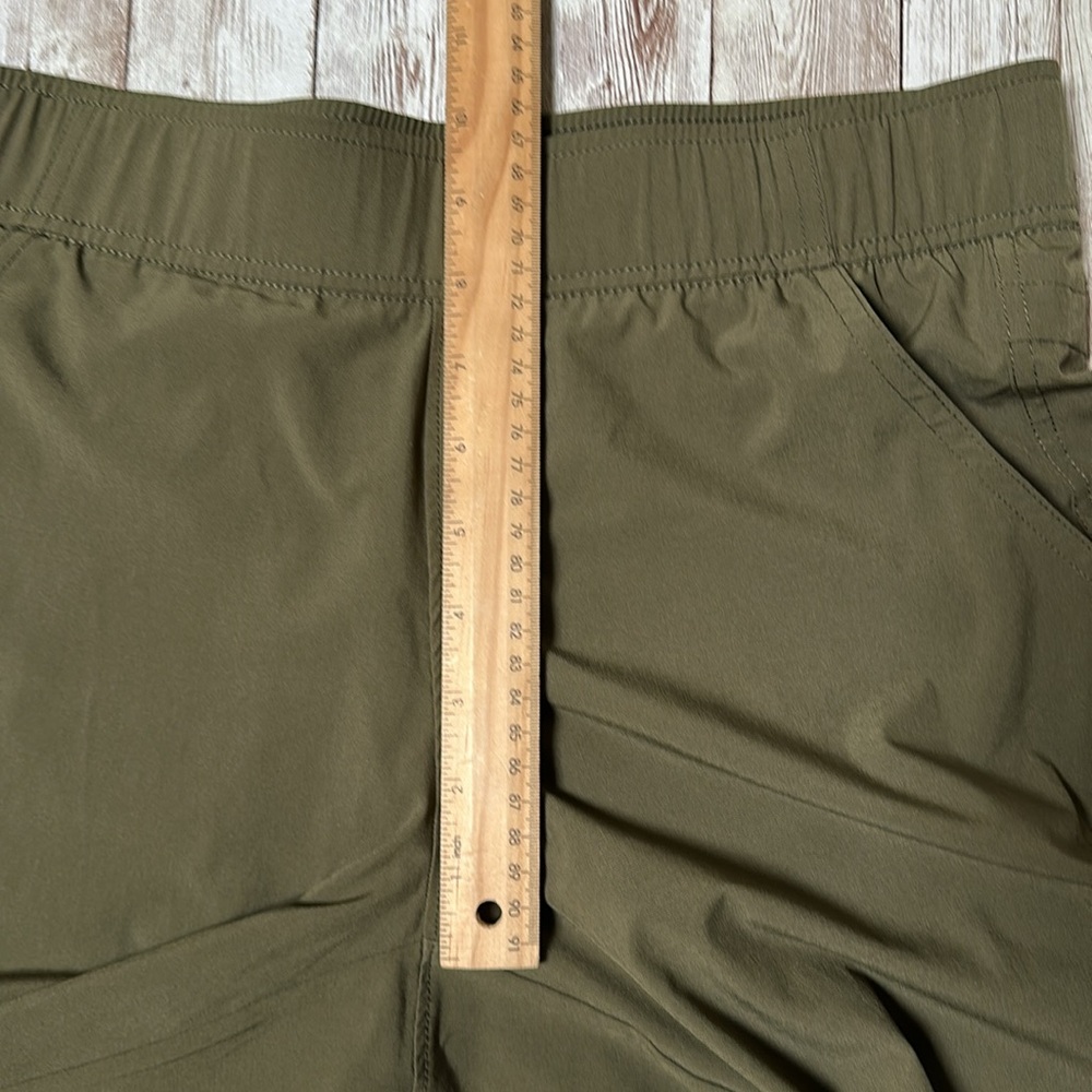 Eddie Bauer Departure Ankle Pant sz Small Women's Traveler Olive Green 51000283 - Picture 12 of 14